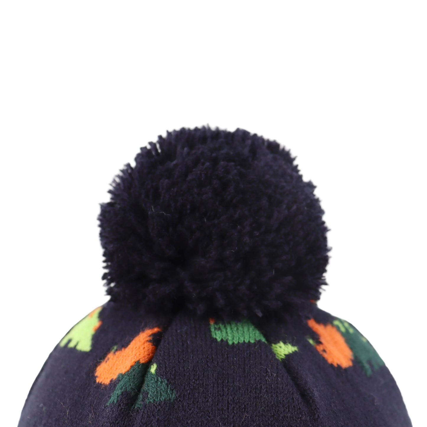 Dinosaurs Earflaps Beanie Pom-Pom for Kids Winter - Urban Caps