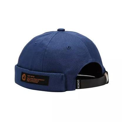 Domon Minimal Docker Cap – Clean Brimless Cotton Streetwear Hat