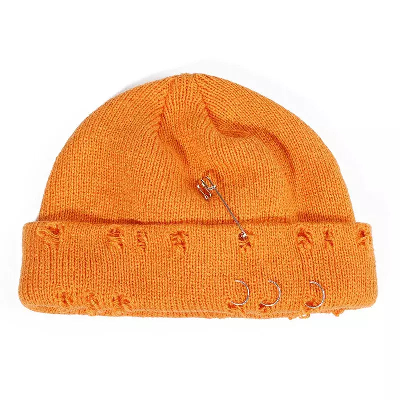 Downtown Metal Rings Beanie Short Docker - Urban Caps