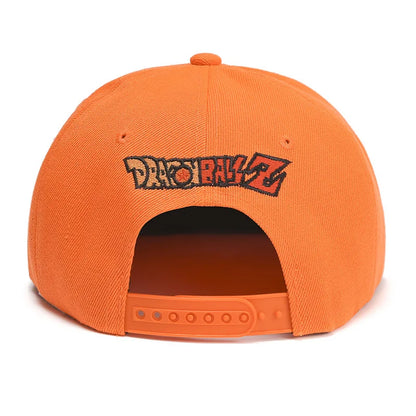 Dragon Ball Z Logo Snapback Cap - Casual Cotton Hat With Embroidered Logo For Fans