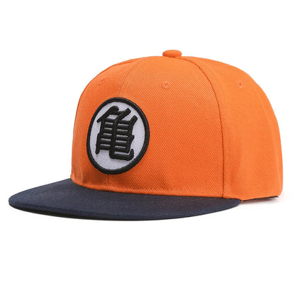Dragon Ball Z Logo Snapback Cap - Casual Cotton Hat With Embroidered Logo For Fans