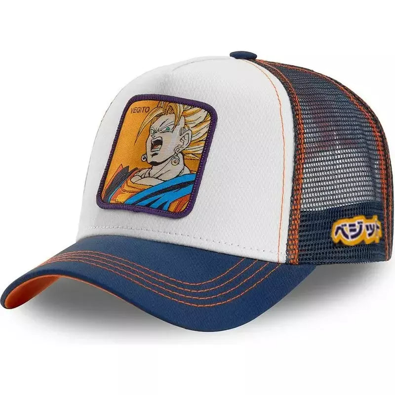 Dragon Ball Z Trucker Cap – Anime Mesh Snapback Hat