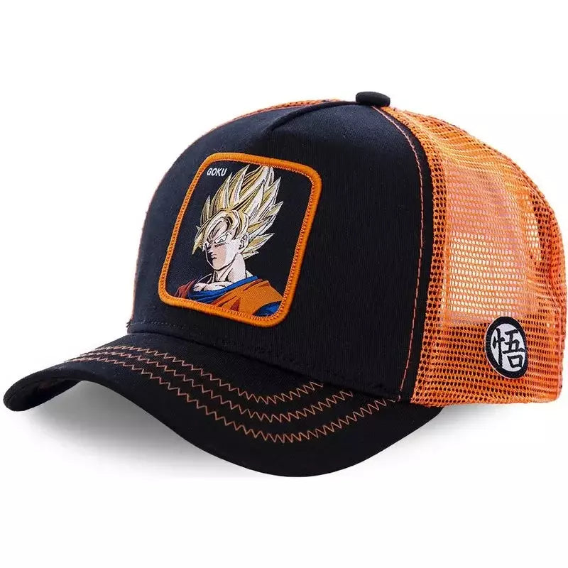 Dragon Ball Z Trucker Cap – Anime Mesh Snapback Hat