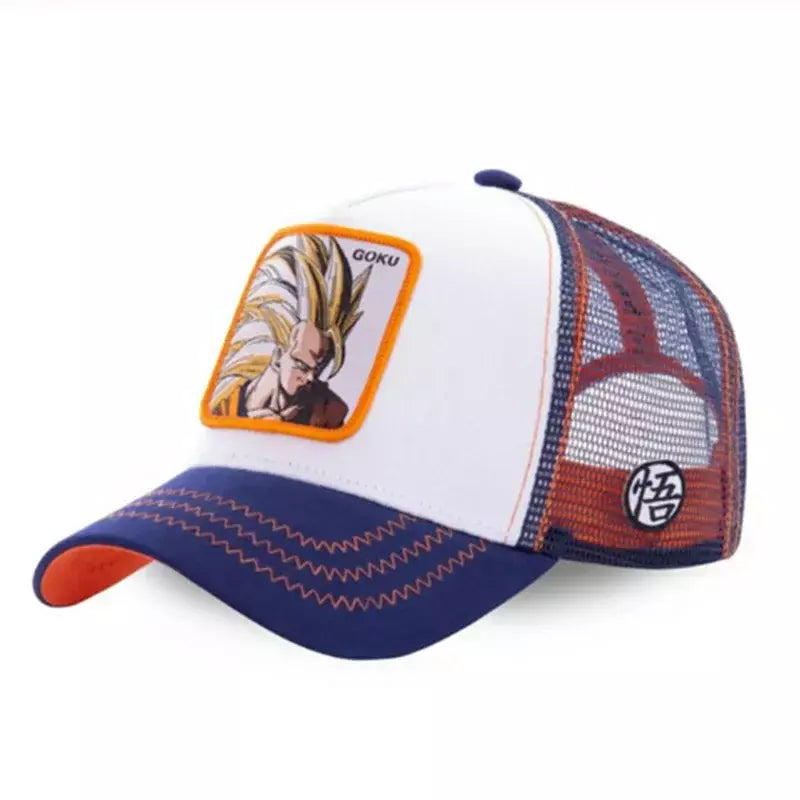 Dragon Ball Z Trucker Cap – Anime Mesh Snapback Hat