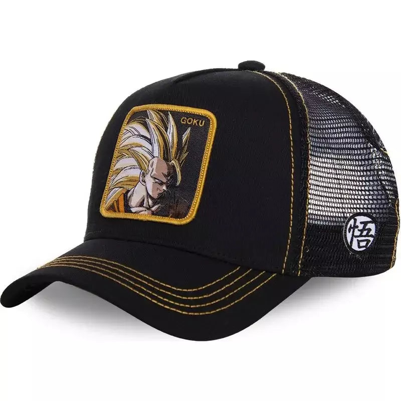 Dragon Ball Z Trucker Cap – Anime Mesh Snapback Hat