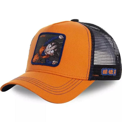 Dragon Ball Z Trucker Cap – Anime Mesh Snapback Hat