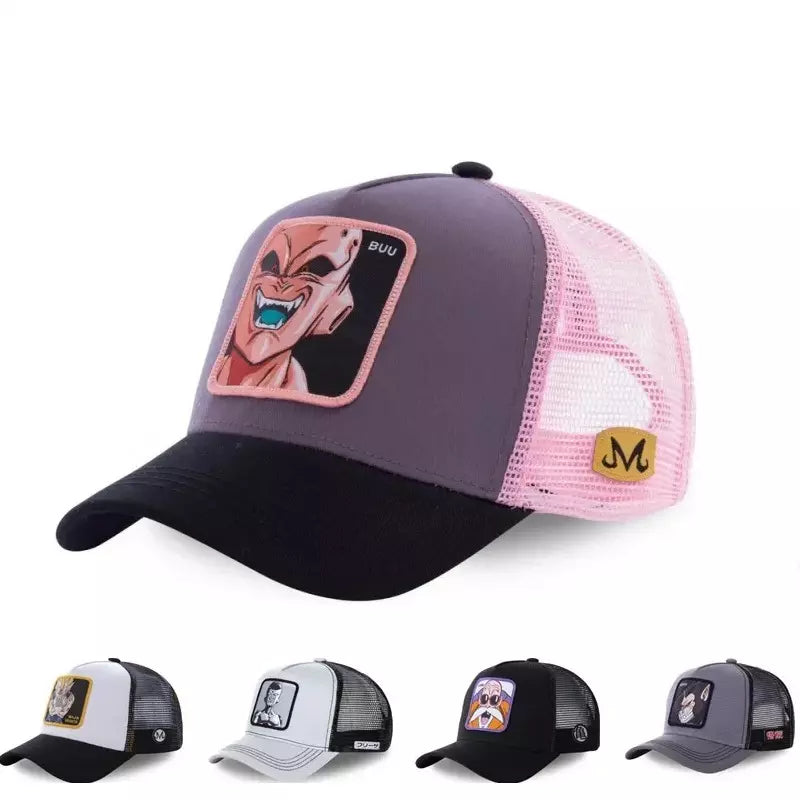 Dragon Ball Z Trucker Cap – Anime Mesh Snapback Hat