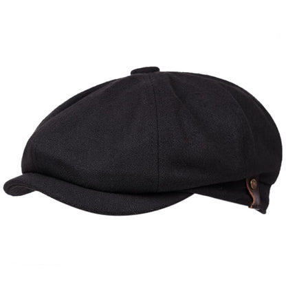 Dumfries Cotton Newsboy Cap - Timeless Style With Classic Silhouette And Versatile Look