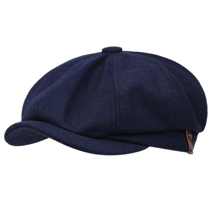 Dumfries Cotton Newsboy Cap - Timeless Style With Classic Silhouette And Versatile Look