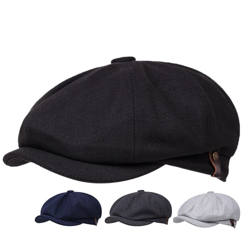 Dumfries Cotton Newsboy Cap - Timeless Style With Classic Silhouette And Versatile Look