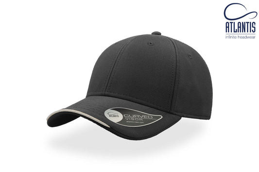 Atlantis Estoril Cap – 100% Polyester Jacquard with Structured Front & Adjustable Velcro | NZ Stock - Urban Caps 