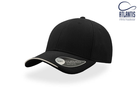 Atlantis Estoril Cap – 100% Polyester Jacquard with Structured Front & Adjustable Velcro | NZ Stock - Urban Caps 