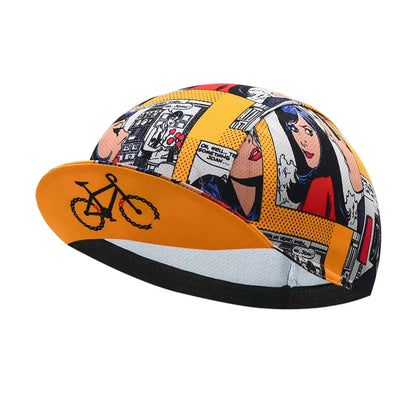 Easy Ride Vintage Cycling Cap Breathable Quick Dry Lightweight Acrylic Cap