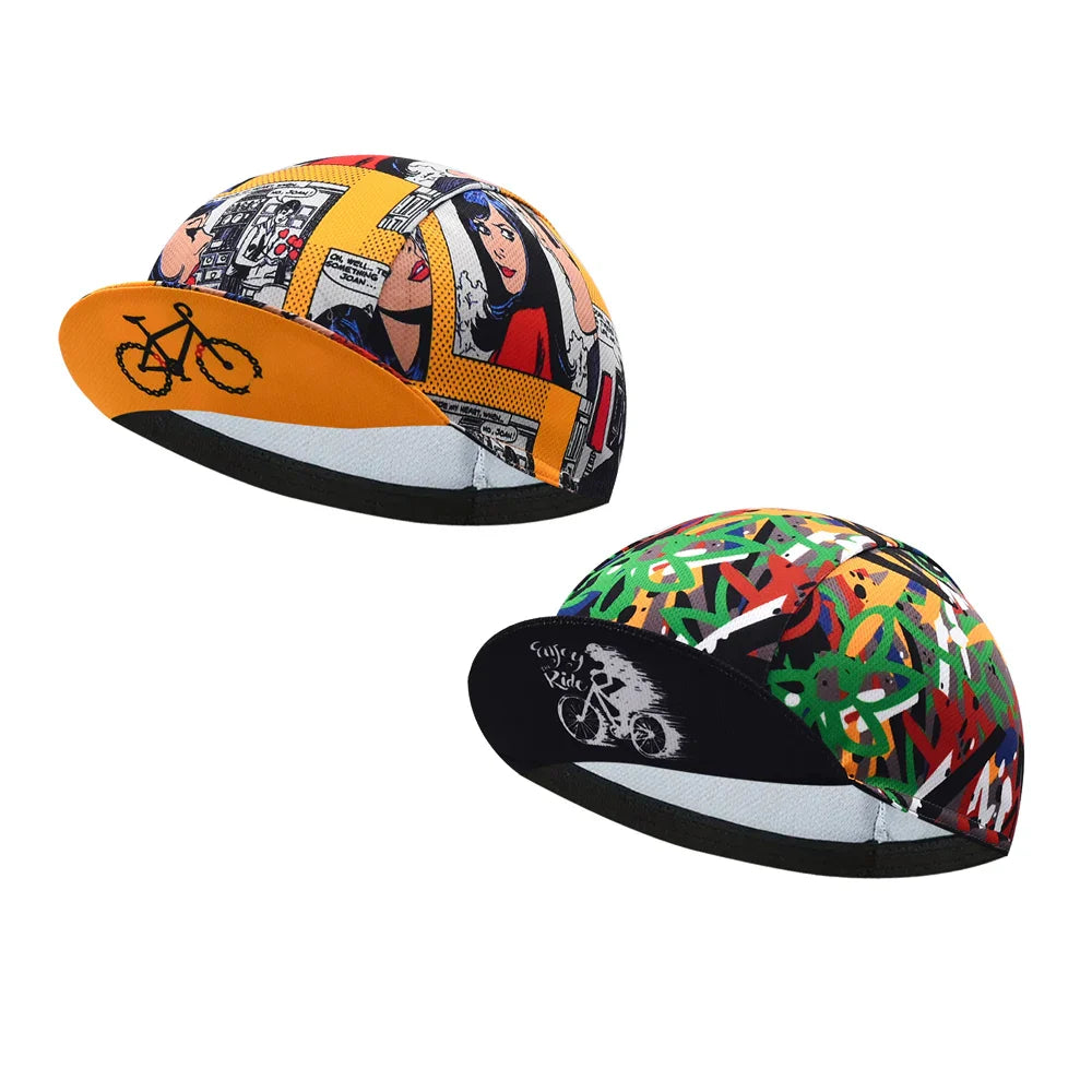 Easy Ride Vintage Cycling Cap Breathable Quick Dry Lightweight Acrylic Cap