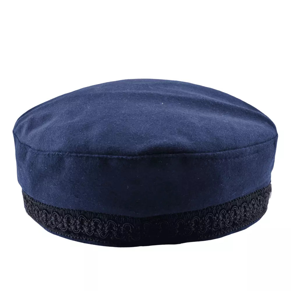 Edmonton Wool Sailor Cap - Classic Sailor Style With Cozy Wool Blend Timeless Warmth