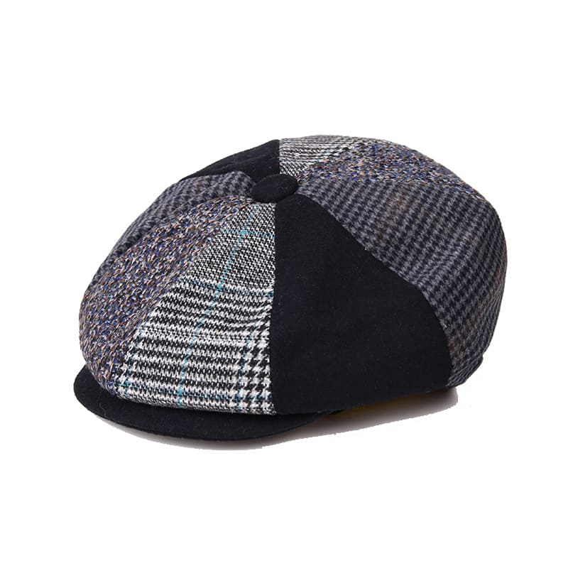Enfield Wool Newsboy Cap - Classic Silhouette in Wool for Timeless, Versatile Style