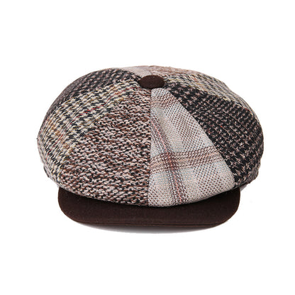 Enfield Wool Newsboy Cap - Classic Silhouette in Wool for Timeless, Versatile Style