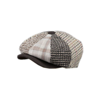 Enfield Wool Newsboy Cap - Classic Silhouette in Wool for Timeless, Versatile Style