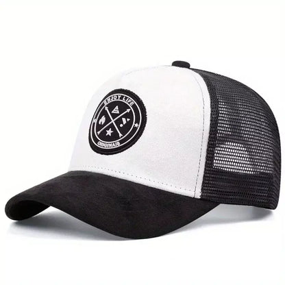 Enjoy Life Trucker Cap – Mesh Breathable Adjustable Casual Hat