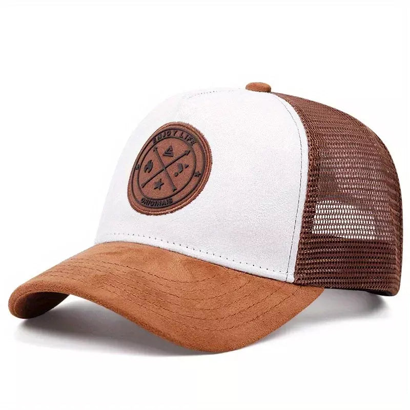 Enjoy Life Trucker Cap – Mesh Breathable Adjustable Casual Hat