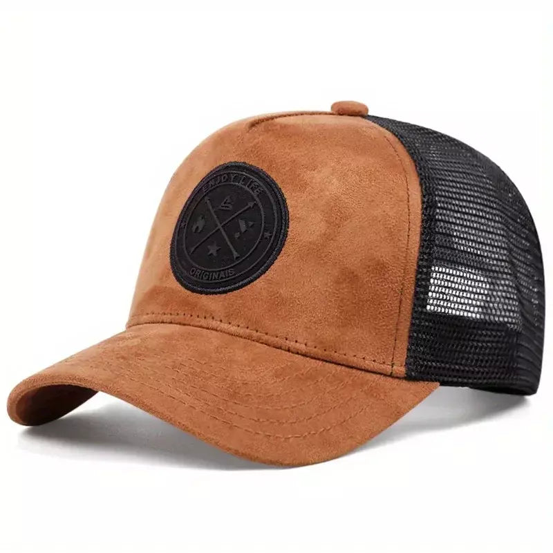 Enjoy Life Trucker Cap – Mesh Breathable Adjustable Casual Hat
