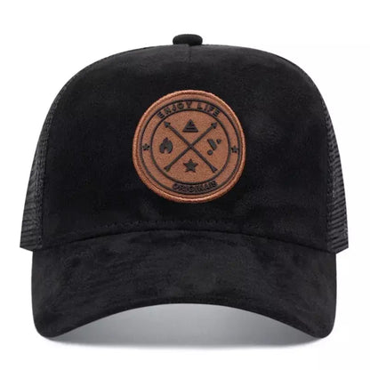 Enjoy Life Trucker Cap – Mesh Breathable Adjustable Casual Hat