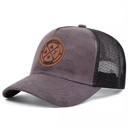 Enjoy Life Trucker Cap – Mesh Breathable Adjustable Casual Hat