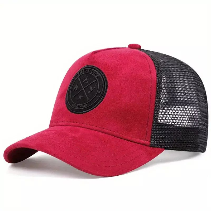 Enjoy Life Trucker Cap – Mesh Breathable Adjustable Casual Hat