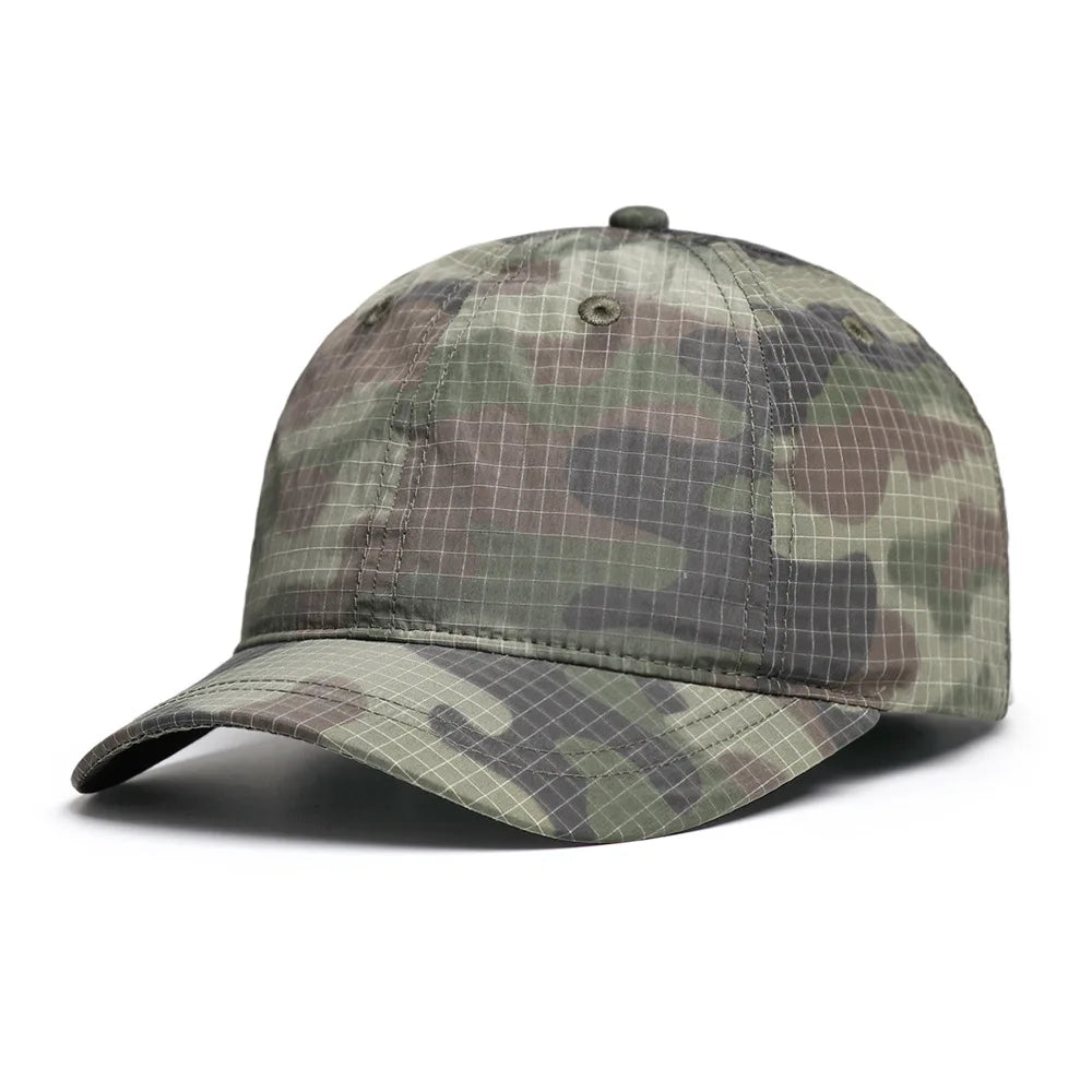 Explorer Waterproof Camouflage 5-Panels Baseball Cap - Urban Caps