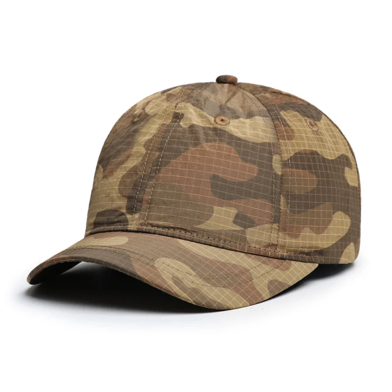 Explorer Waterproof Camouflage 5-Panels Baseball Cap - Urban Caps