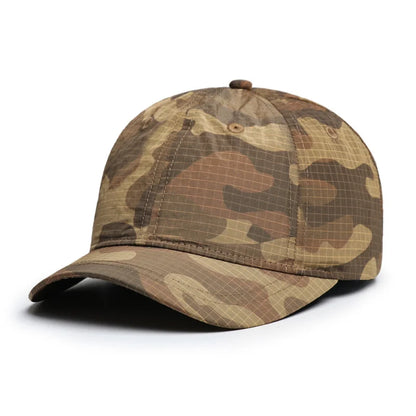 Explorer Waterproof Camouflage 5-Panels Baseball Cap - Urban Caps