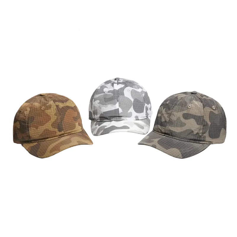 Explorer Waterproof Camouflage 5-Panels Baseball Cap - Urban Caps
