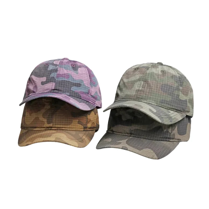 Explorer Waterproof Camouflage 5-Panels Baseball Cap - Urban Caps