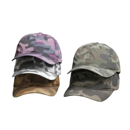 Explorer Waterproof Camouflage 5-Panels Baseball Cap - Urban Caps
