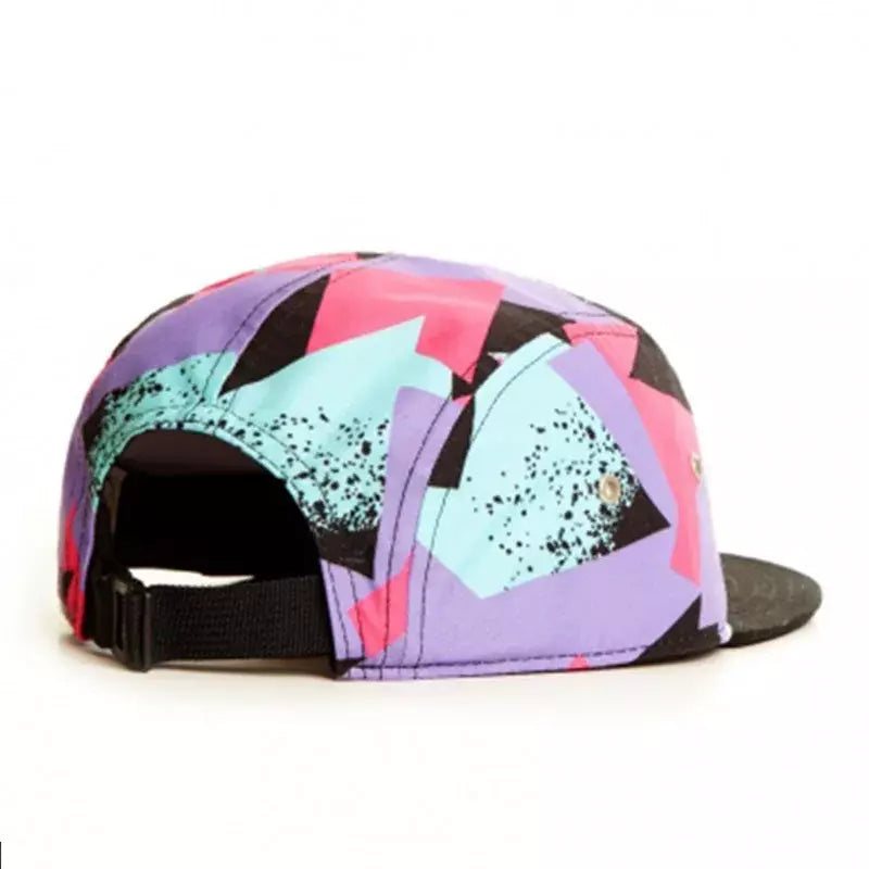 Fox Retro Abstract 5-Panel Baseball Cap Edition - Urban Caps