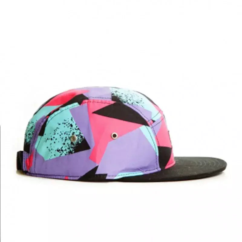 Fox Retro Abstract 5-Panel Baseball Cap Edition - Urban Caps