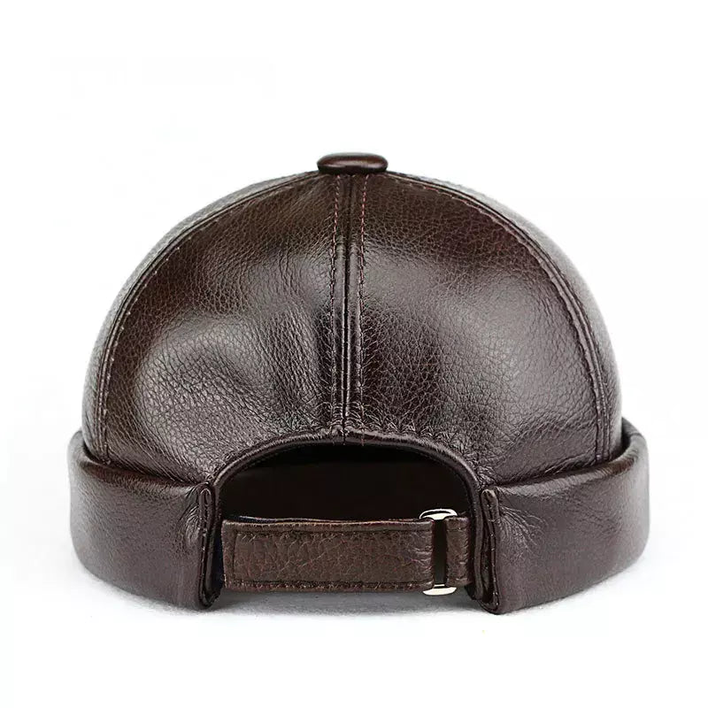 Fairbury Docker Cap - Leather