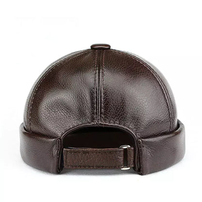 Fairbury Docker Cap - Leather