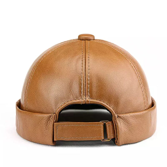 Fairbury Docker Cap - Leather