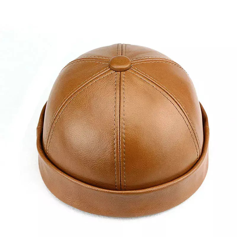 Fairbury Docker Cap - Leather
