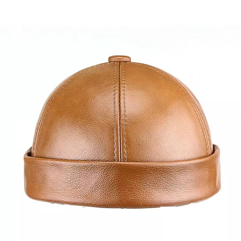 Fairbury Docker Cap - Leather