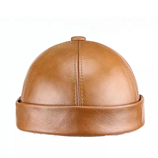 Fairbury Docker Cap - Leather