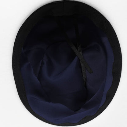 Feathers White Wool Fedora Hat - Classic Wool Fedora With Pheasant Feather Accent