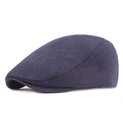 Figaro Corduroy Flat Cap - Classic Timeless Style For Casual Looks With Corduroy Texture