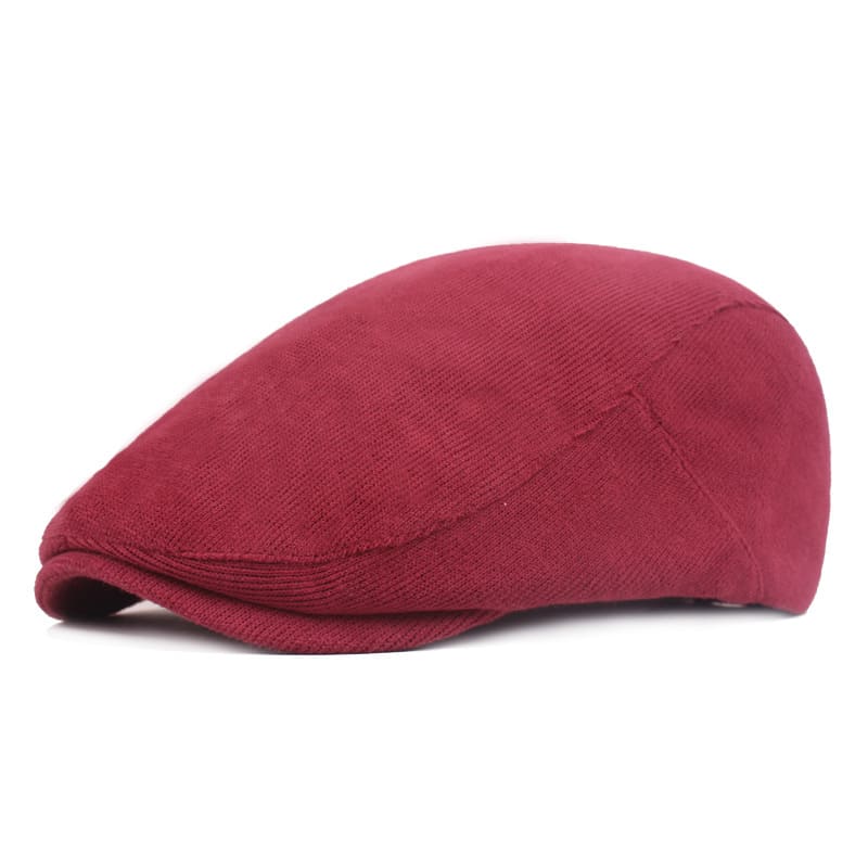 Figaro Corduroy Flat Cap - Classic Timeless Style For Casual Looks With Corduroy Texture