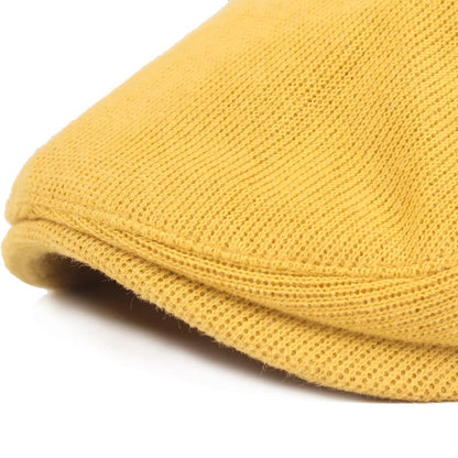 Figaro Corduroy Flat Cap - Classic Timeless Style For Casual Looks With Corduroy Texture