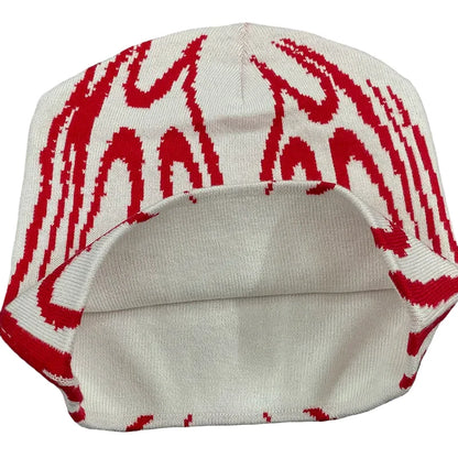 Flaming Star Knitted Beanie - Urban Caps