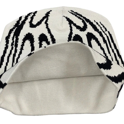Flaming Star Knitted Beanie - Urban Caps