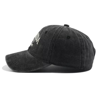 Florida Miami Vintage Baseball Cap - Retro Florida Style With Embroidered Logo Emblem