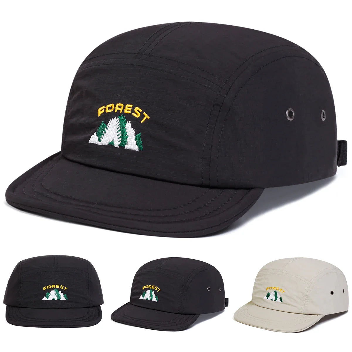 Forest 5-Panel Baseball Cap - Urban Caps